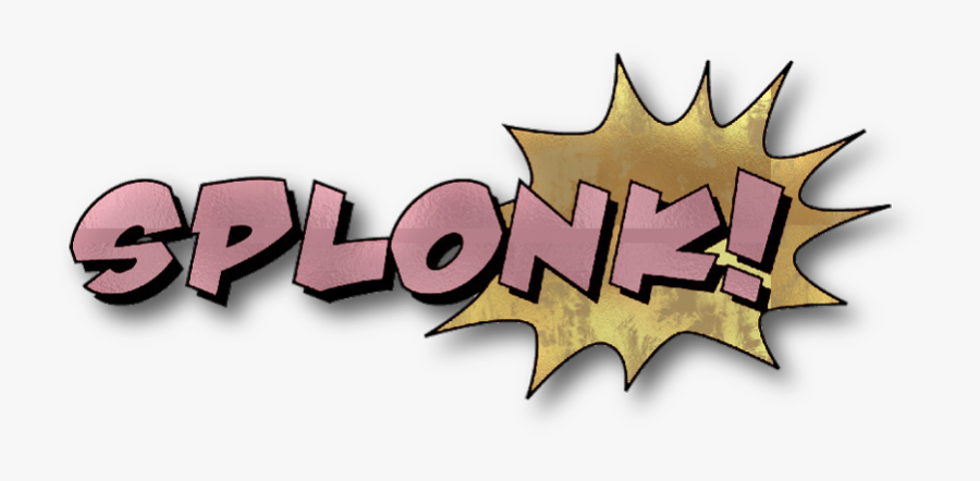 Splonk Superheroes Fight Speechbubble Shoutout - Batman, Transparent Clipart