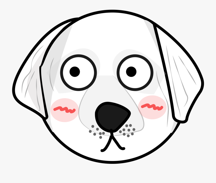 Original Vector Cartoon Dog Head Png And Image Kartun Kepala
