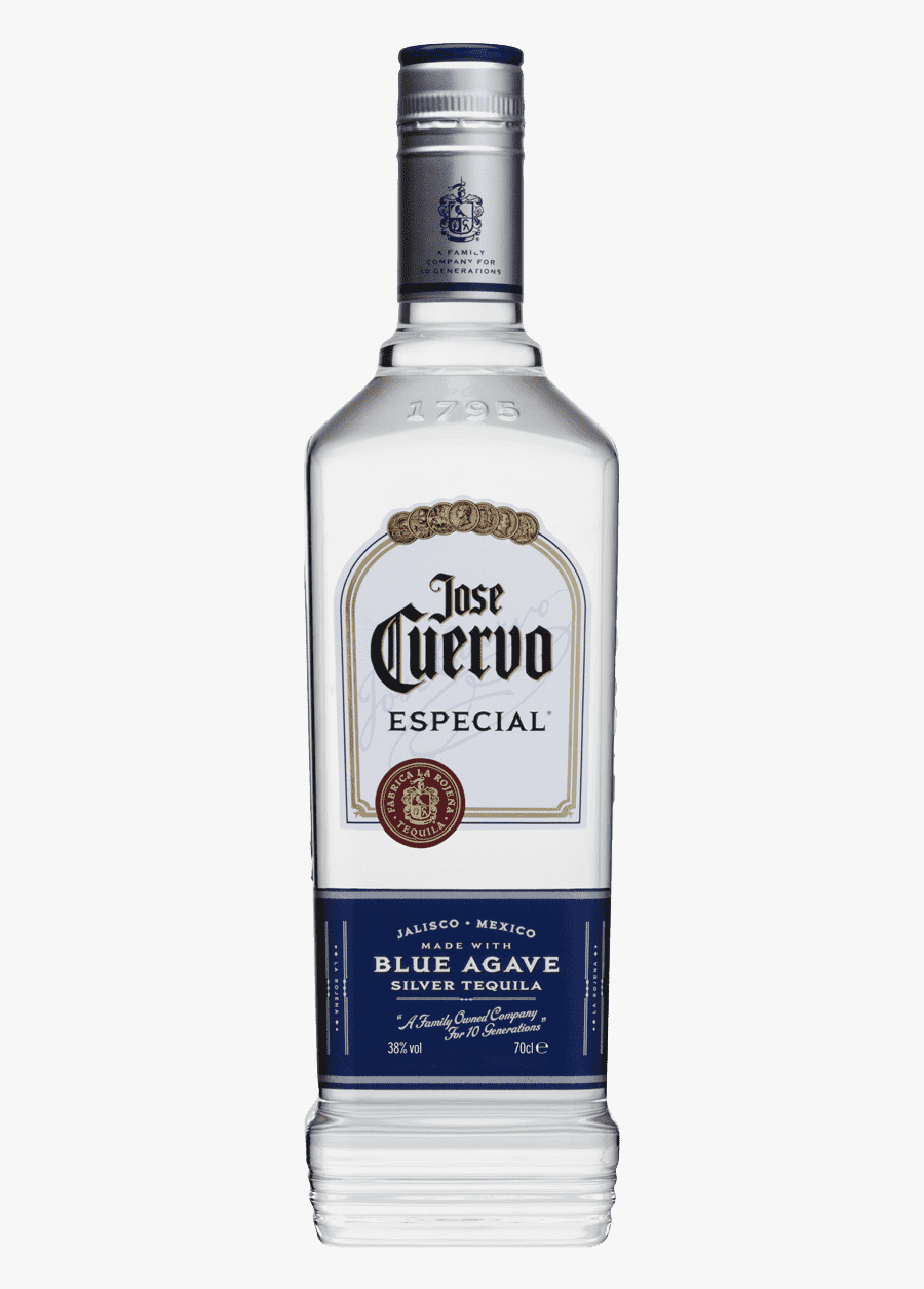 Blue Agave Tequila Jose Cuervo, Transparent Clipart