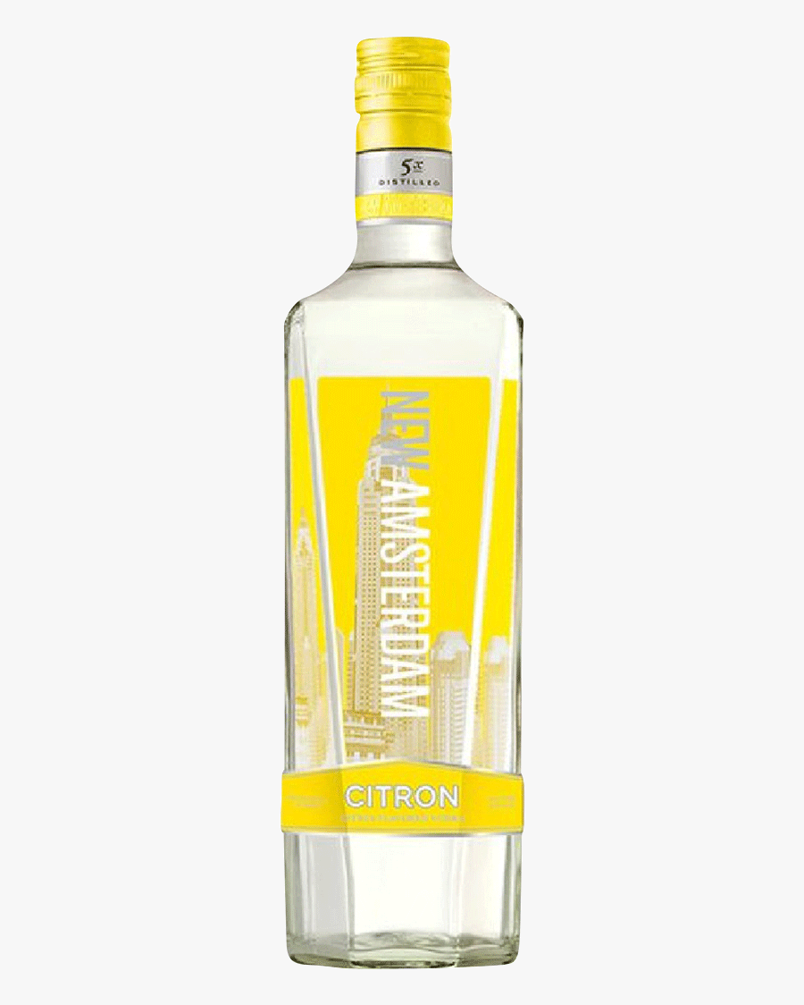 New Am Lemon Vodka, Transparent Clipart