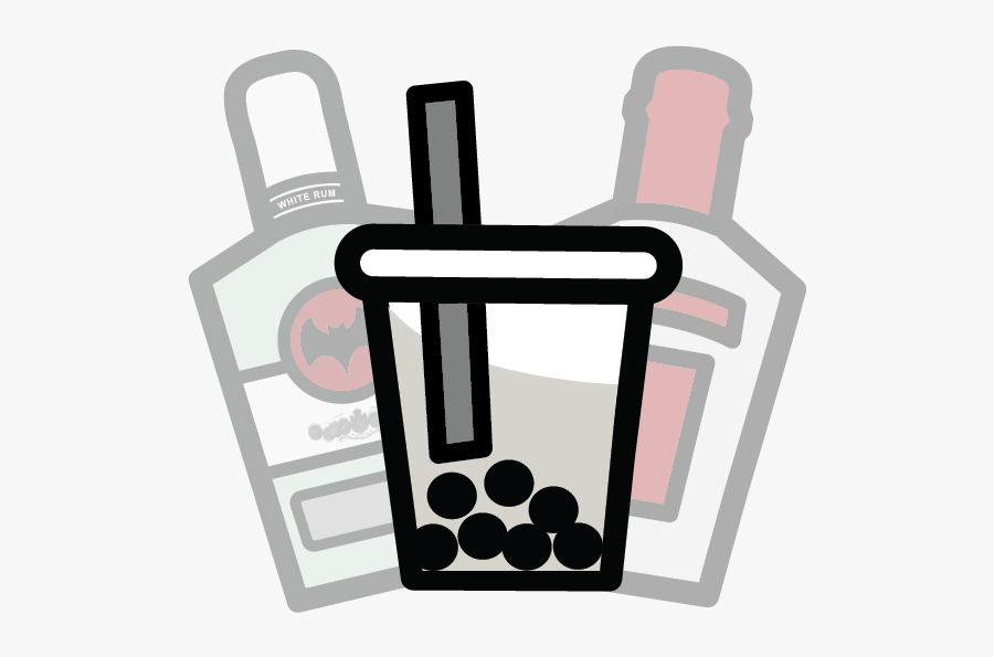 Milk Tea Logo Png, Transparent Clipart