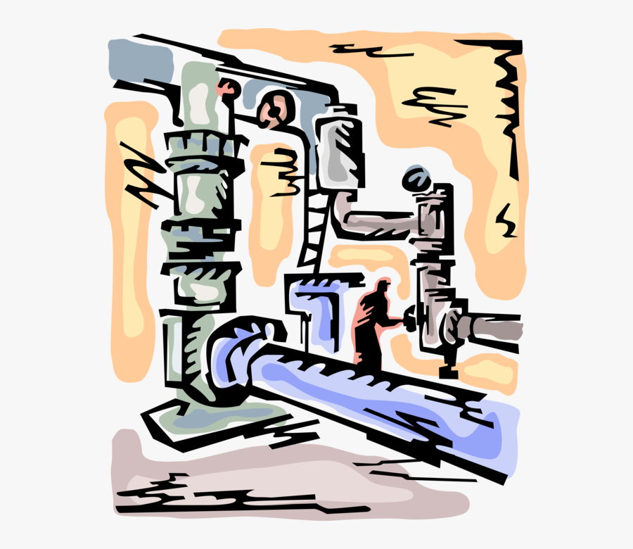 Vector Illustration Of Tradesman Manufacturing Industry, Transparent Clipart