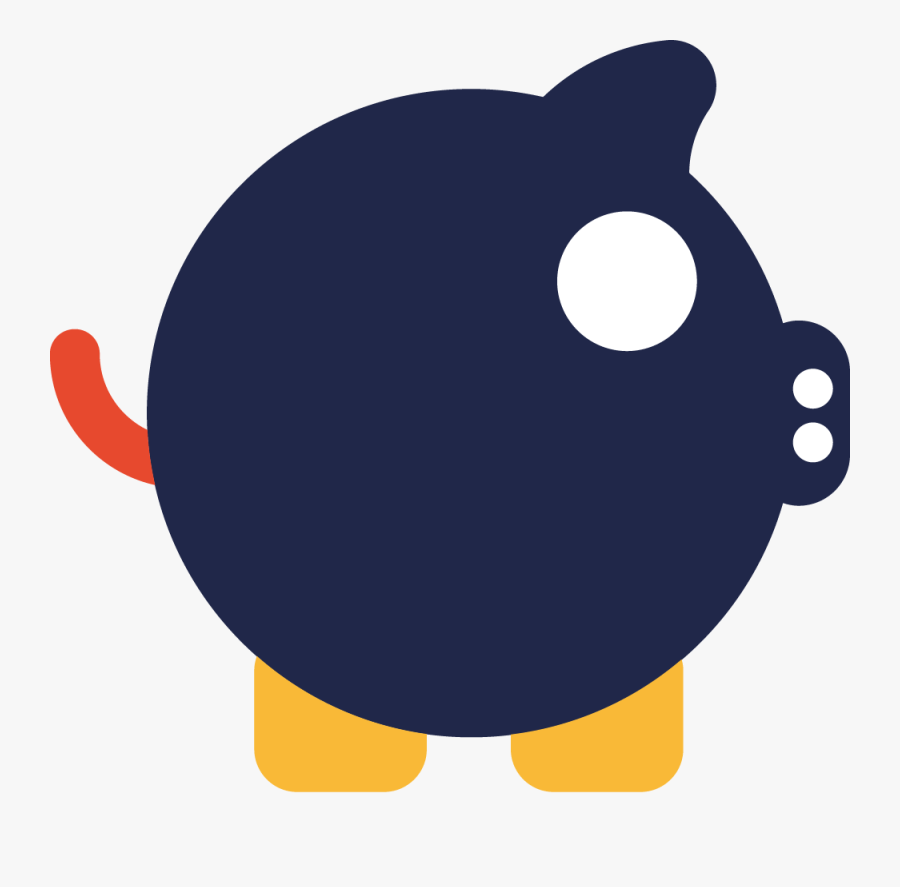 Icon-piggy - Circle Of Control, Transparent Clipart