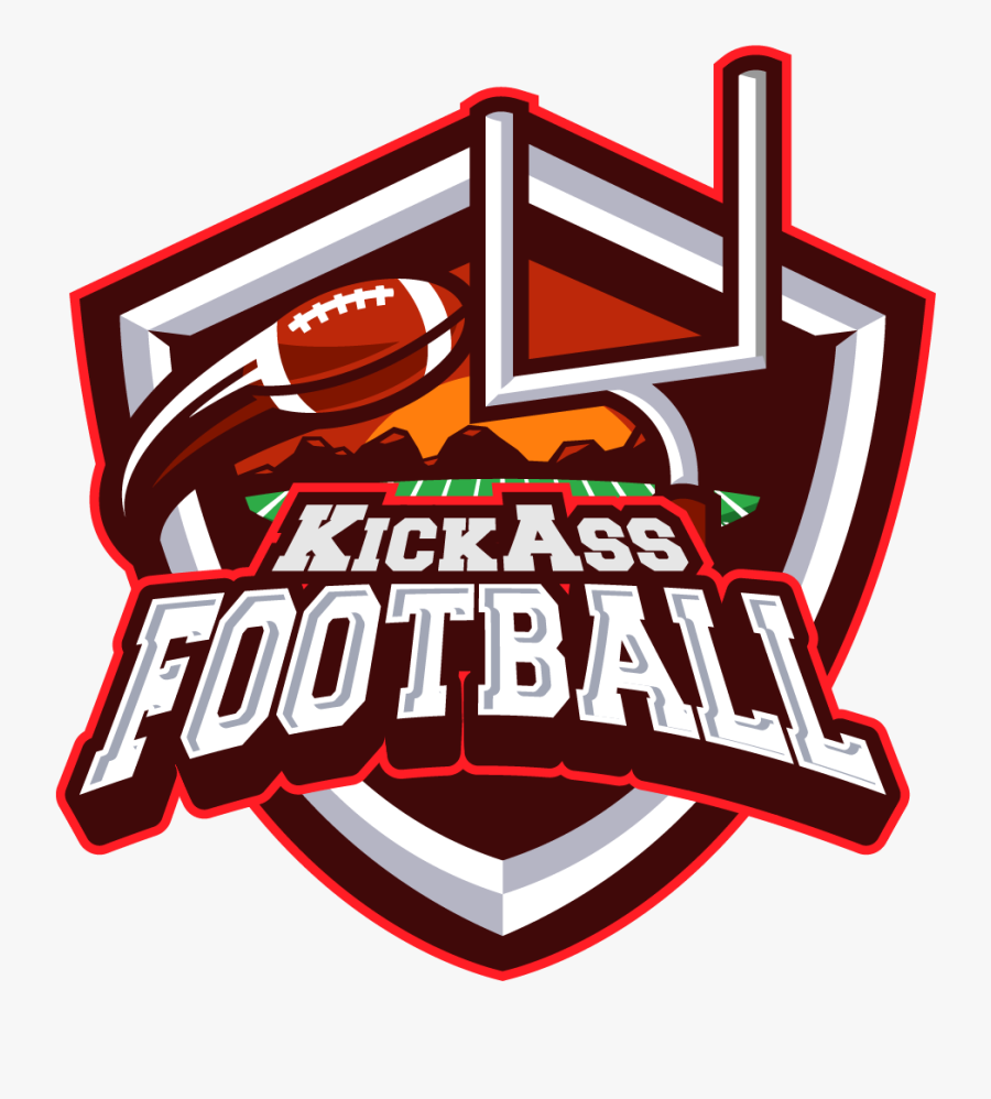 Kickass Football - Illustration, Transparent Clipart