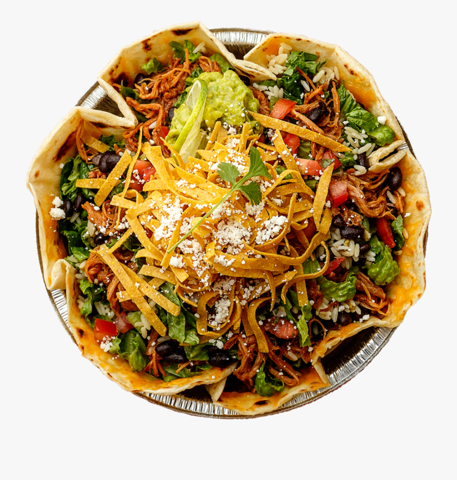 Salads Taco Salad Cafe - Cafe Rio Sweet Pork Salad, Transparent Clipart