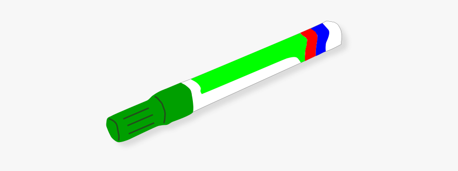 Green Marker - Marker Pen, Transparent Clipart
