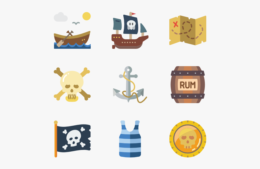 Pirate Life, Transparent Clipart