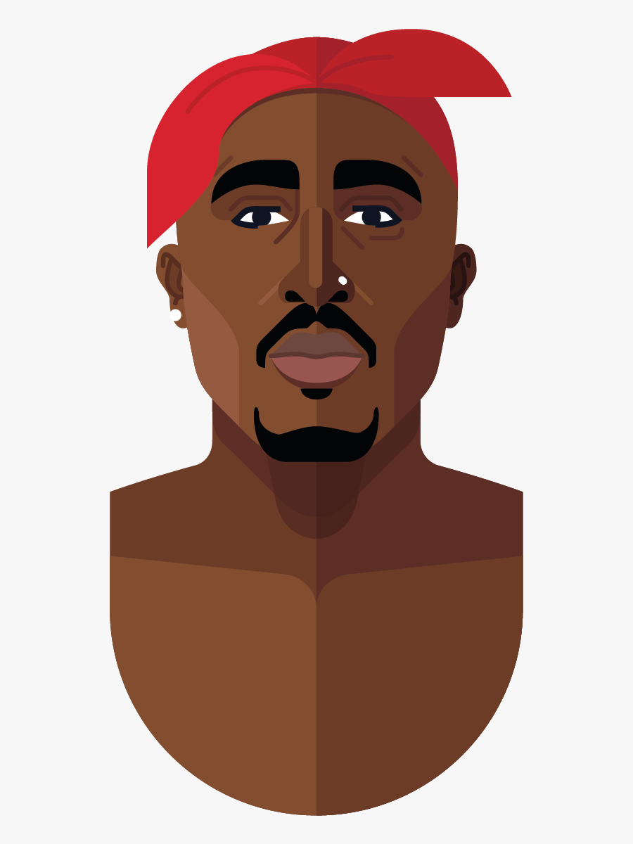 Tupac Poster Clipart , Png Download - Illustration, Transparent Clipart