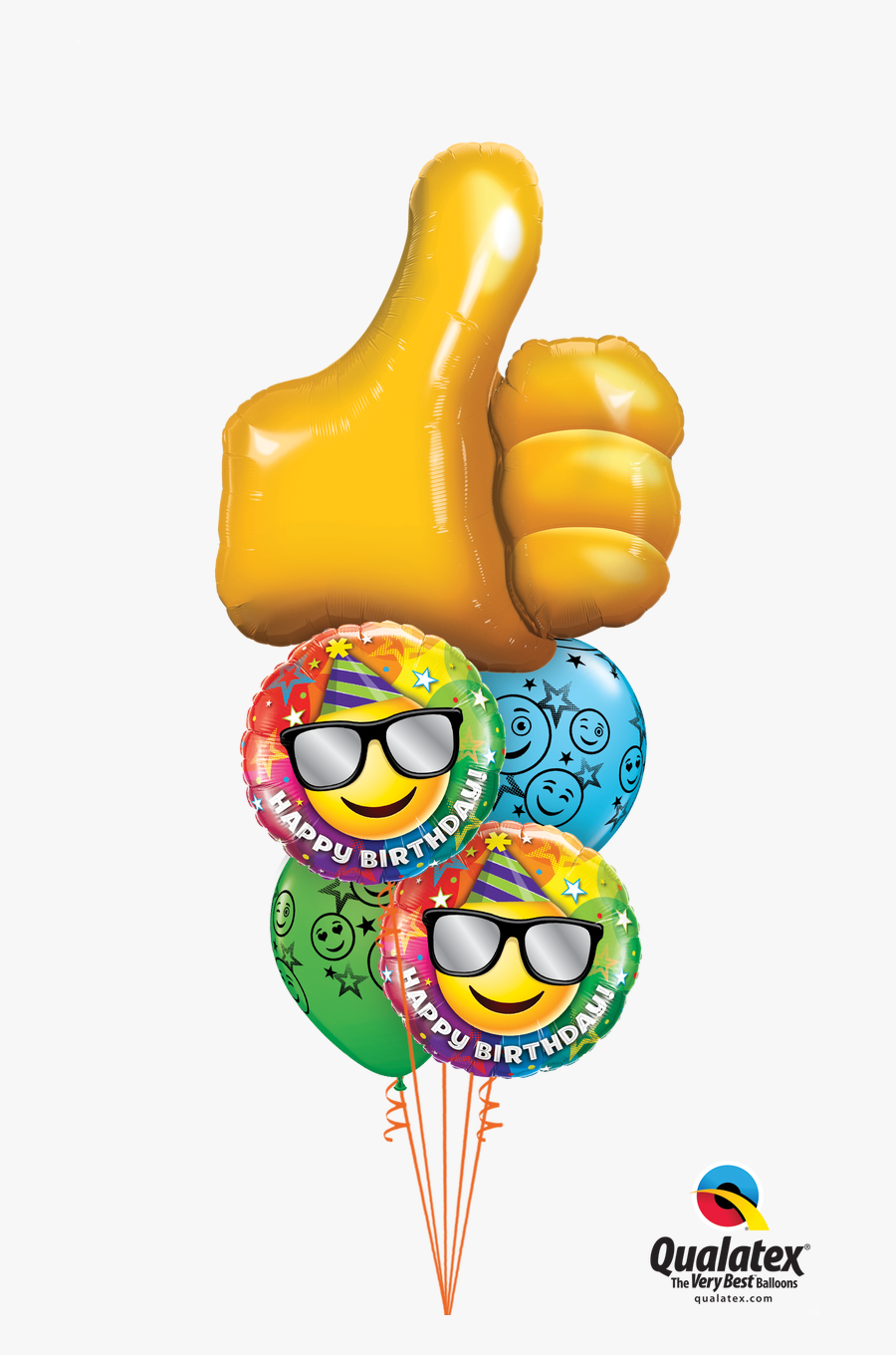 Thumbs Up Birthday Bouquet - Thumbs Up Balloon, Transparent Clipart