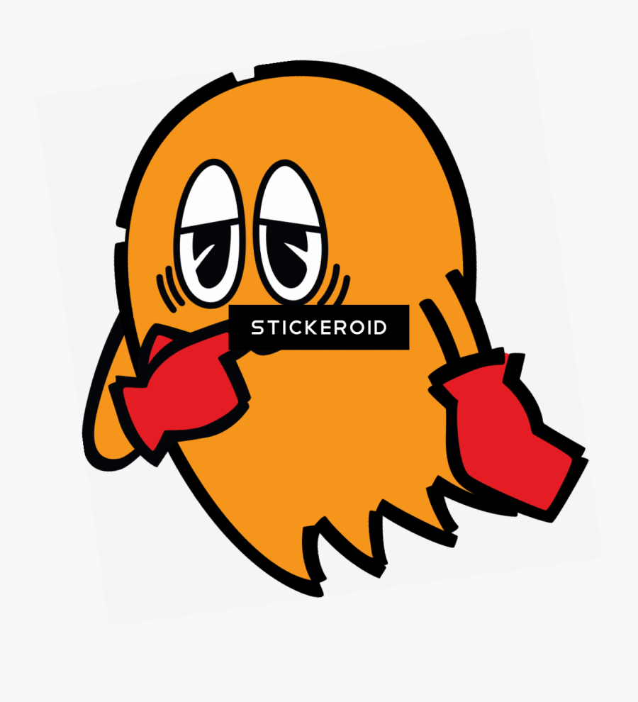 Tupac Shakur Clipart Pac - Pac Man Clyde Art, Transparent Clipart