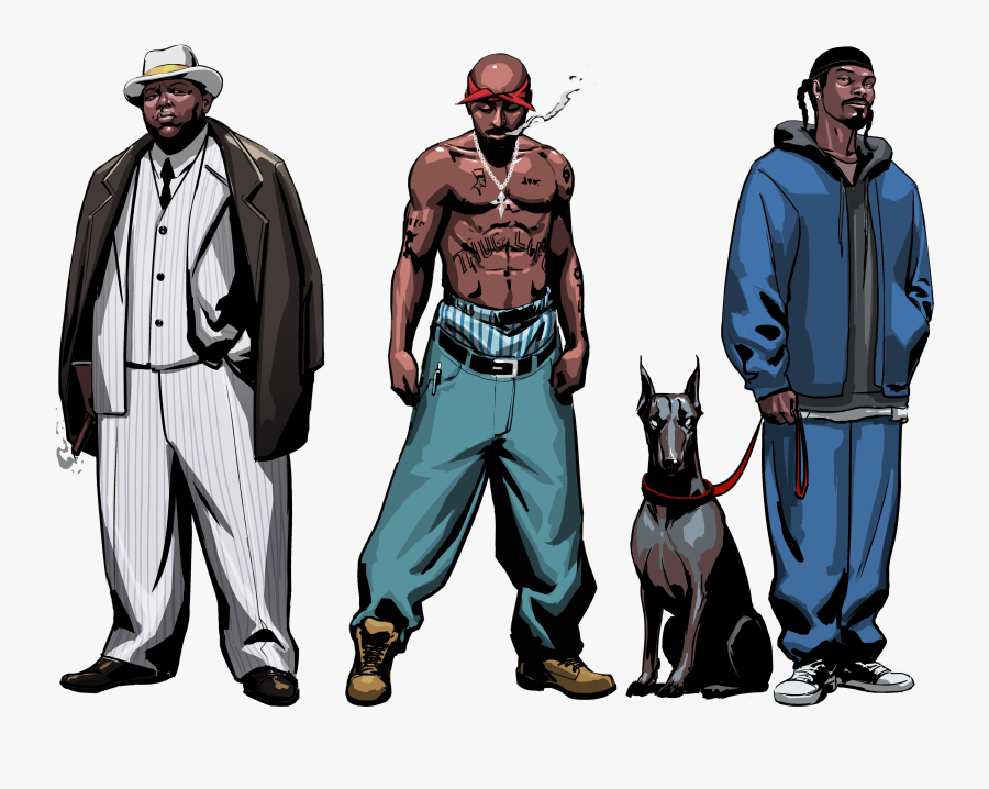Transparent Snoop Dogg - Tupac Snoop Dogg Biggie Smalls, Transparent Clipart