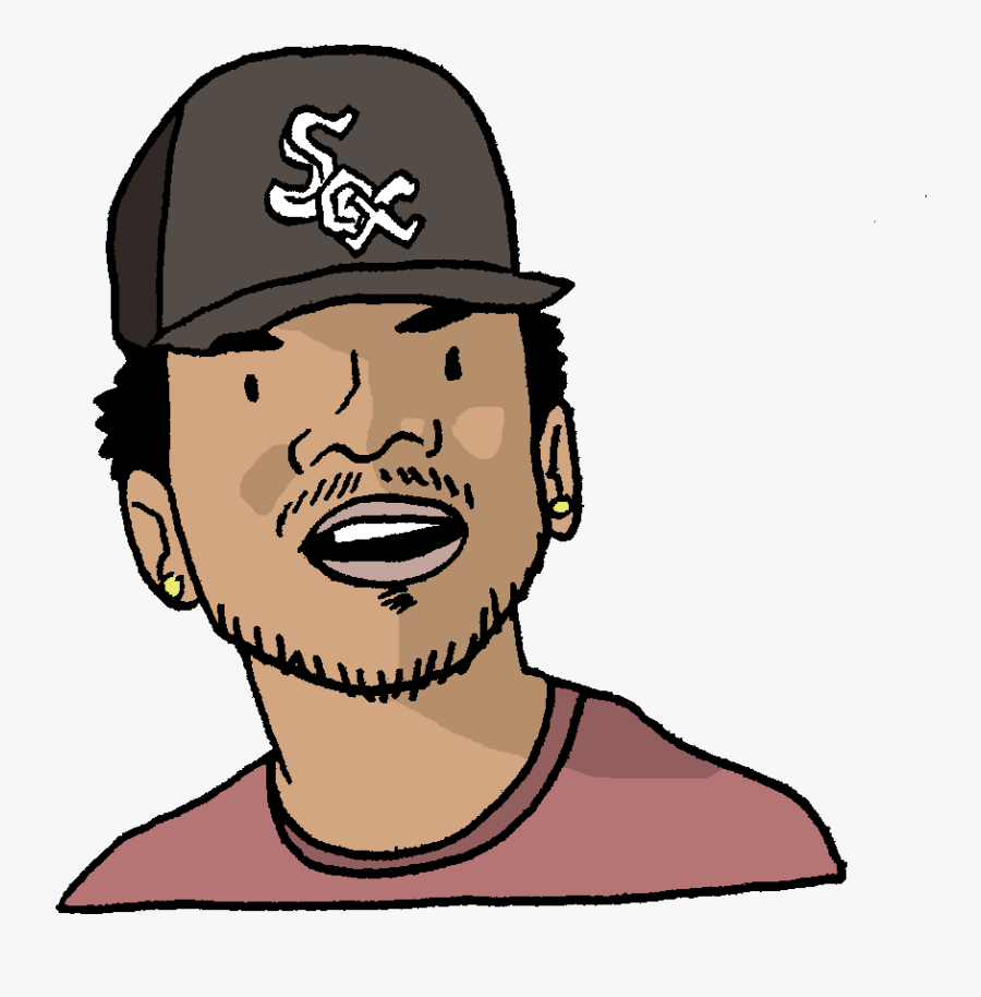 Clip Art Cartoons Drawing Huge - Chance The Rapper Cartoon Drawings, Transparent Clipart