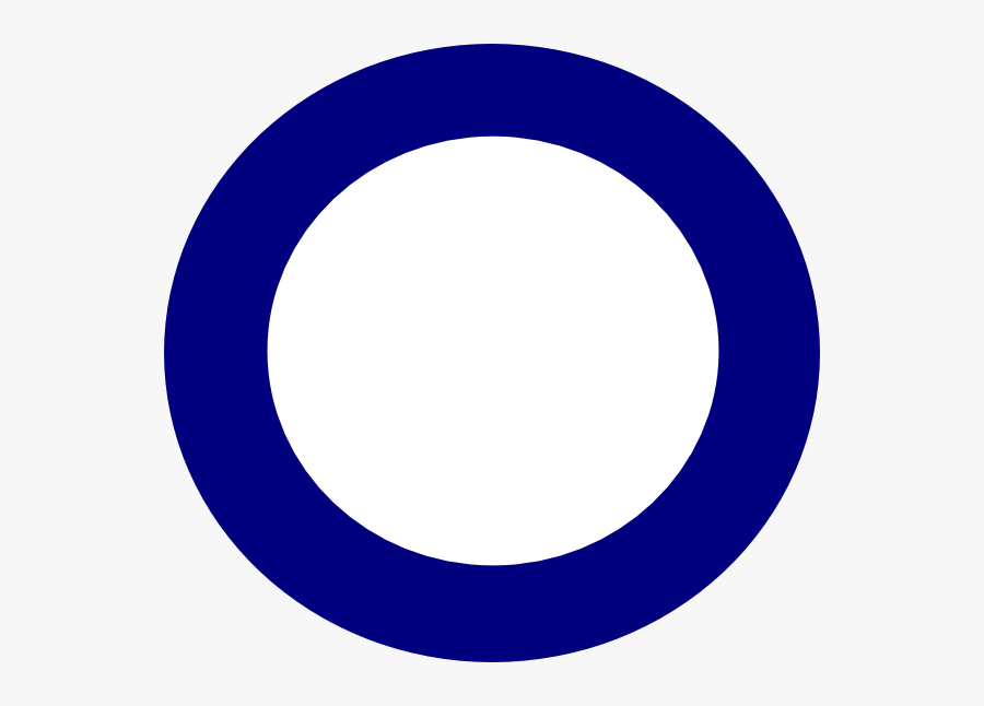 Blue Circle Svg Clip Arts - Circle, Transparent Clipart