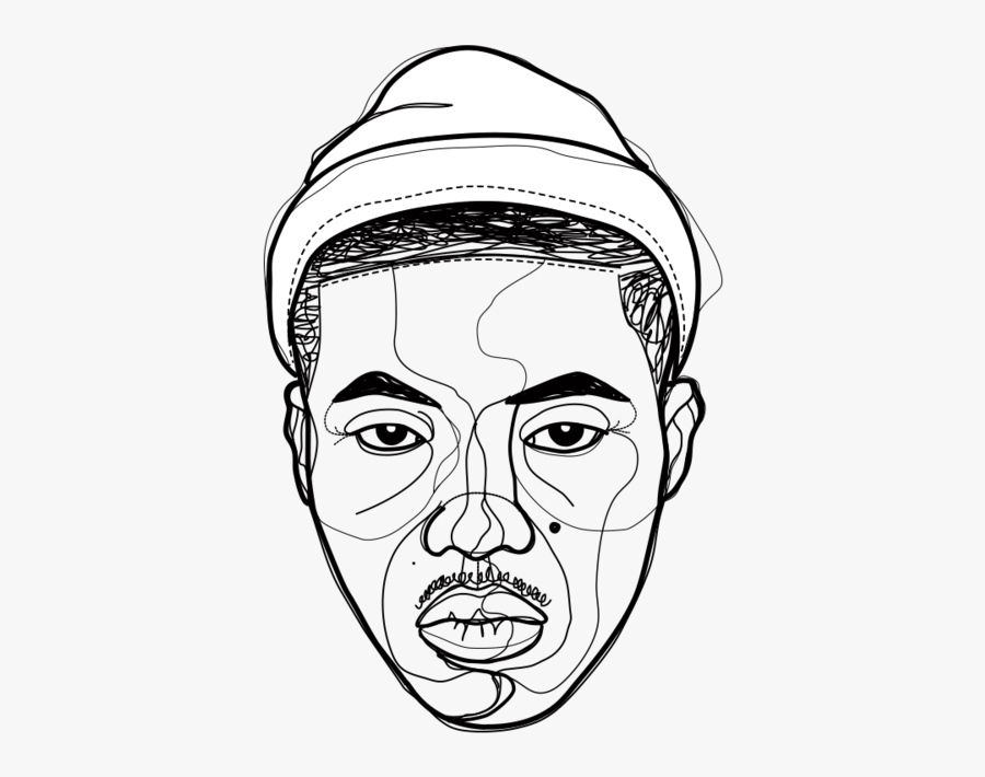 Clip Art Collection Of Free Future - Rappers Black And White Png, Transparent Clipart