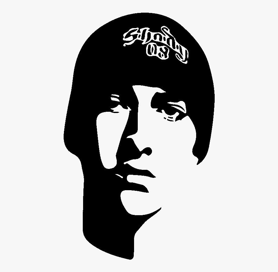 Eminem Black And White Art, Transparent Clipart