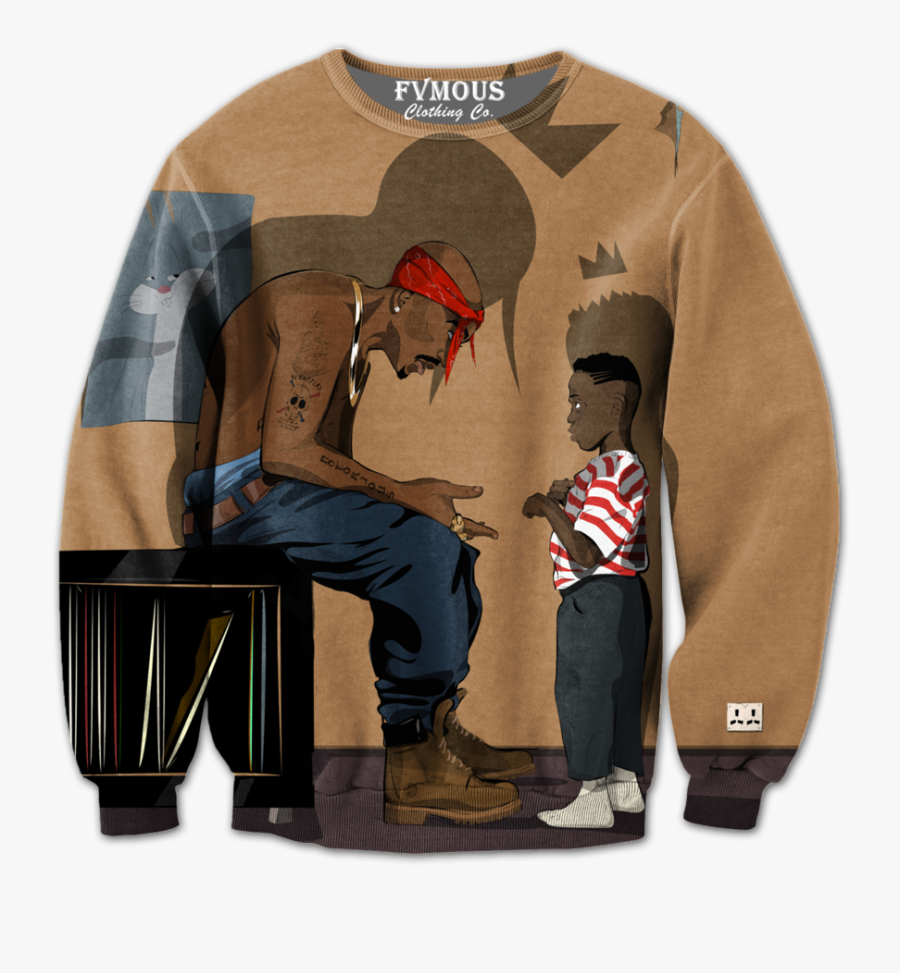 Transparent Versace Png - Tupac And Biggie Cartoon, Transparent Clipart