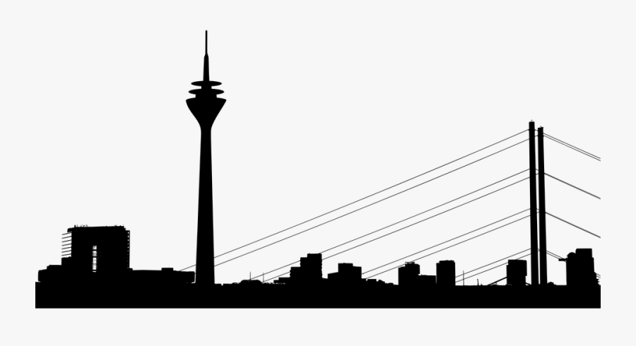 Rheinturm, Transparent Clipart