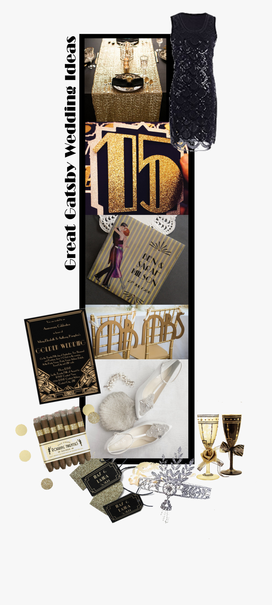 The Great Gatsby Wedding Ideas - Champagne, Transparent Clipart