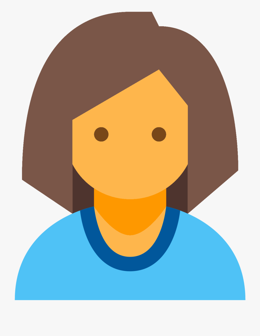 Stock Person Female Icon Free - Female Person Icon Png, Transparent Clipart