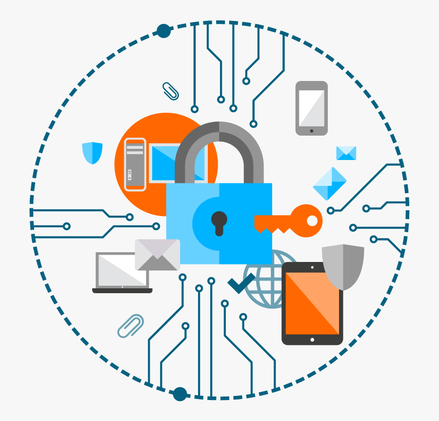 Data Clipart Data Filter - Data Security Graphic Transparent, Transparent Clipart