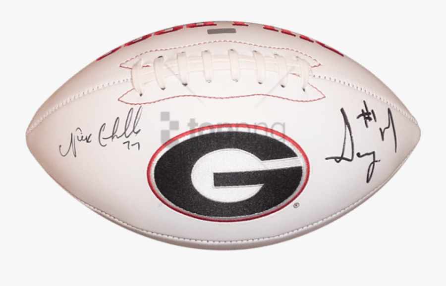 Georgia Football Sign, Transparent Clipart