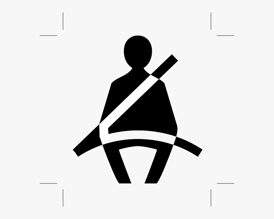 Safe Clipart Safe Driving - Use Seat Belt, Transparent Clipart