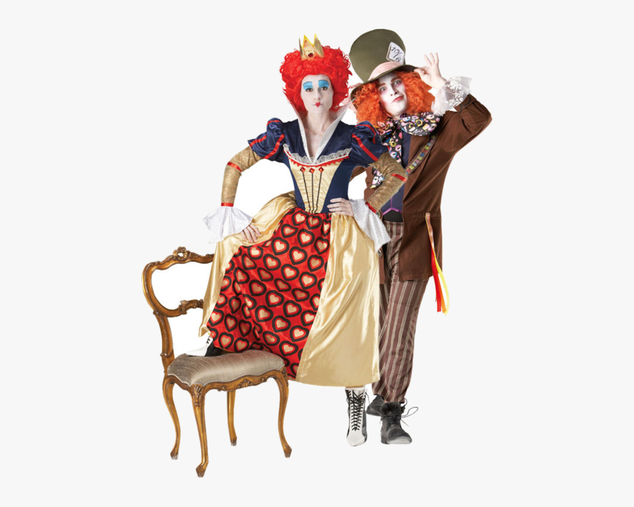Of The Characters From Tim Burton"s Modern Take On - Best Couples Fancy Dress, Transparent Clipart