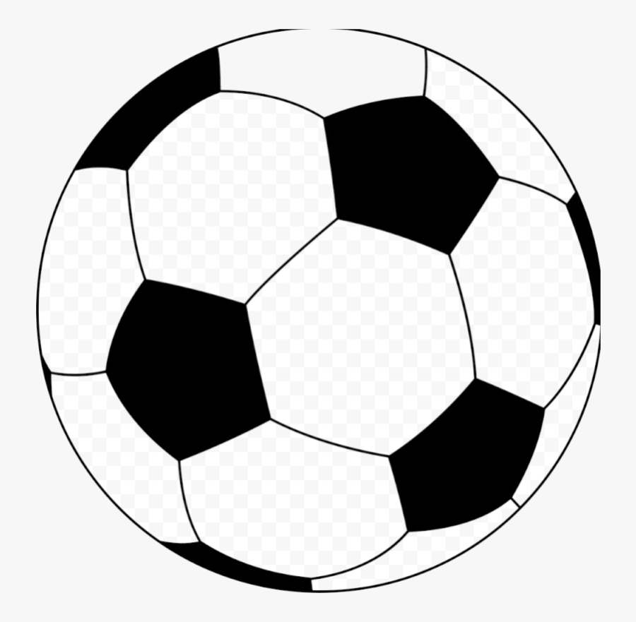 Soccer Simple Ball Transparent Cartoon Clipart Png - Soccer Ball To Print, Transparent Clipart