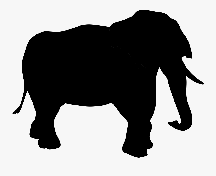 Buffalo Clip Art Vector Graphics Portable Network Graphics - Elefant Silhouette, Transparent Clipart