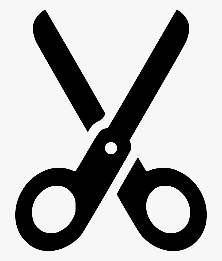 Scissor Svg Black And White - Circle, Transparent Clipart