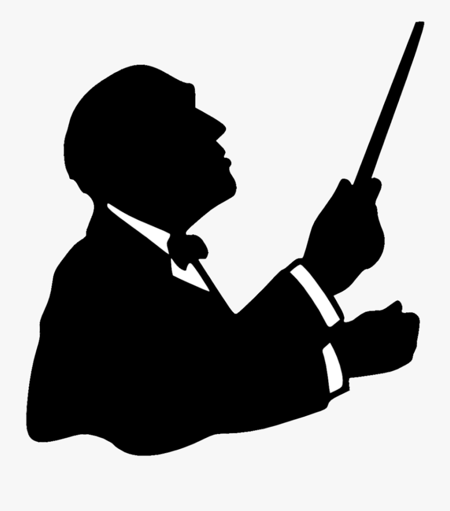 Concert Clipart Band Teacher - Maestro Art Clip, Transparent Clipart