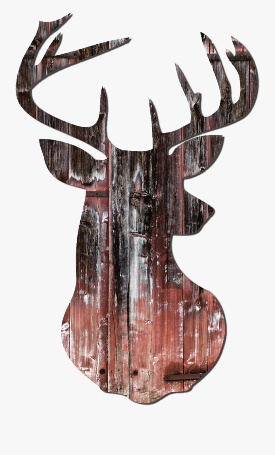 Transparent Deer Antlers Silhouette Png - Her Buck His Doe Svg, Transparent Clipart