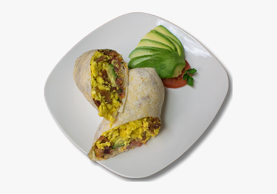 Transparent Breakfast Burrito Png - Wrap Roti, Transparent Clipart