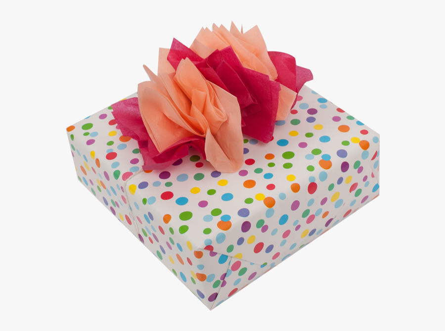 Celebration Gift Wrap - Box, Transparent Clipart