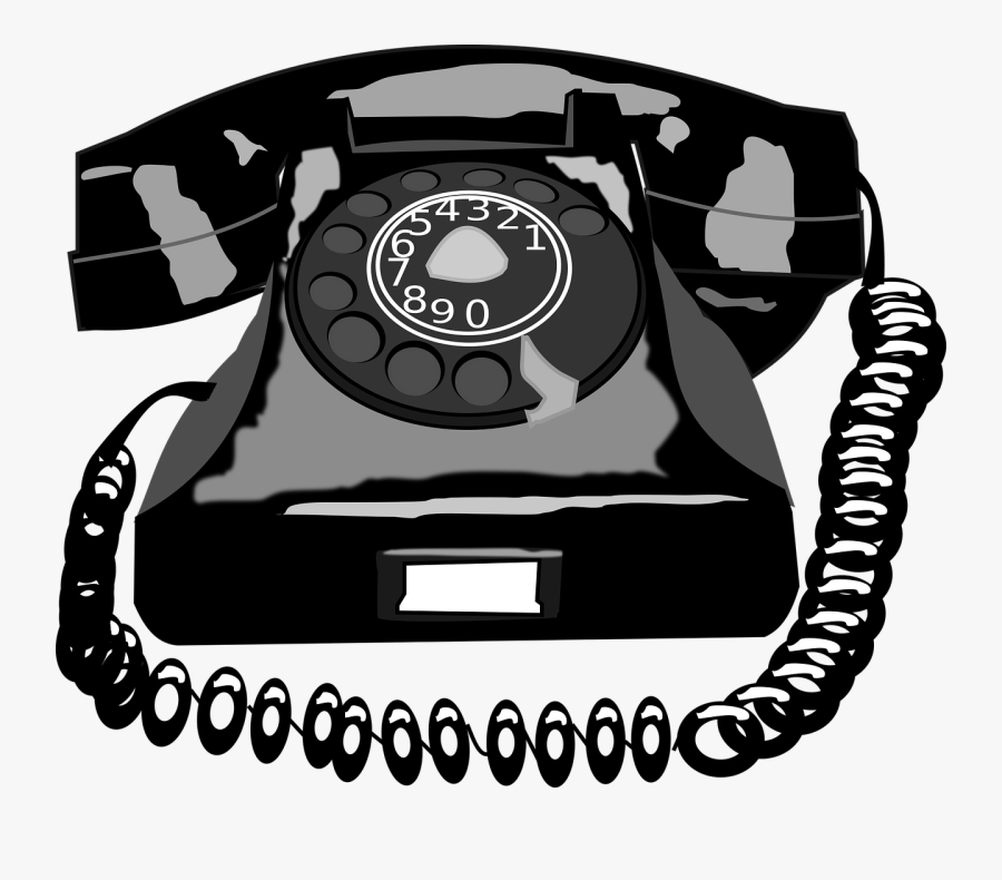 Telefone Vintage Png, Transparent Clipart