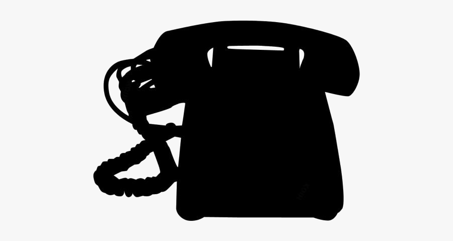 Transparent Desk Rotary Dial Phone Clipart Image - Illustration, Transparent Clipart