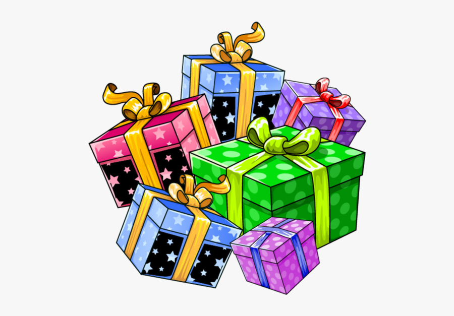 Happy Birthday Gift Cartoon, Transparent Clipart