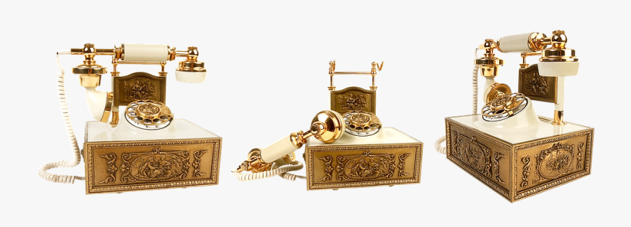 Old Phone, Phone, Link, Call - Телефон Клипарт, Transparent Clipart