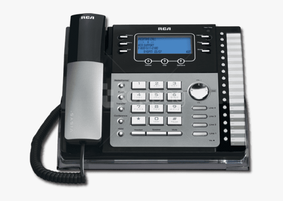 Phone Png Landline - Rca Phone, Transparent Clipart