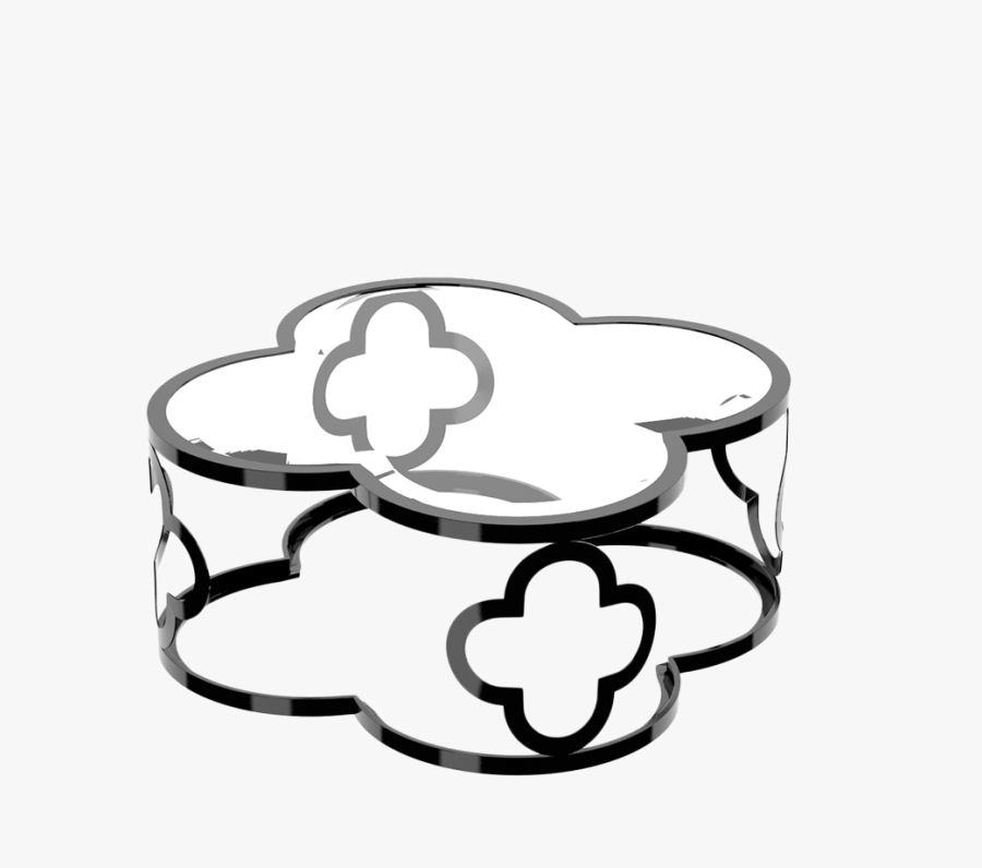 Clover Coffee Table - Emblem, Transparent Clipart