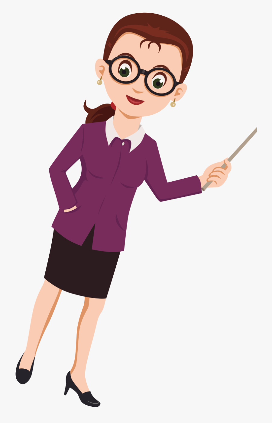 Cartoon Teacher Drawing Lady Teacher Drawing Cartoon