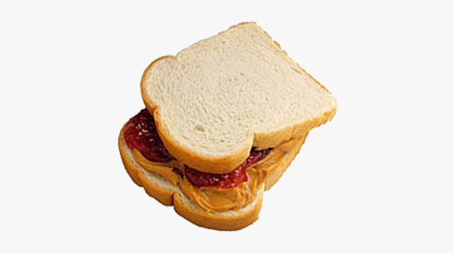 Peanut Butter And Jelly Sandwich No Background, Transparent Clipart