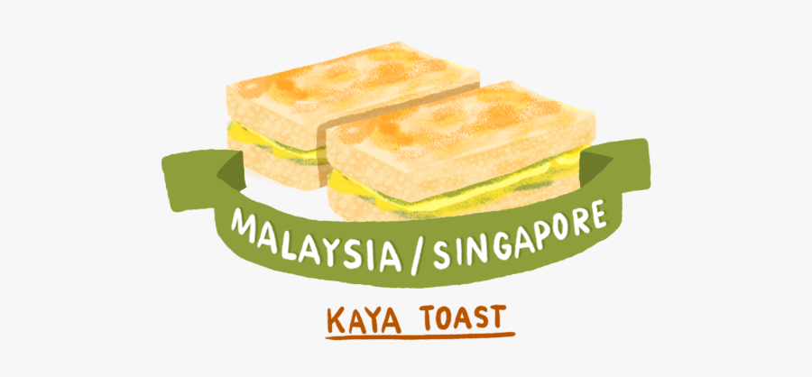 010c Kaya Toast - Singapore Kaya Png, Transparent Clipart