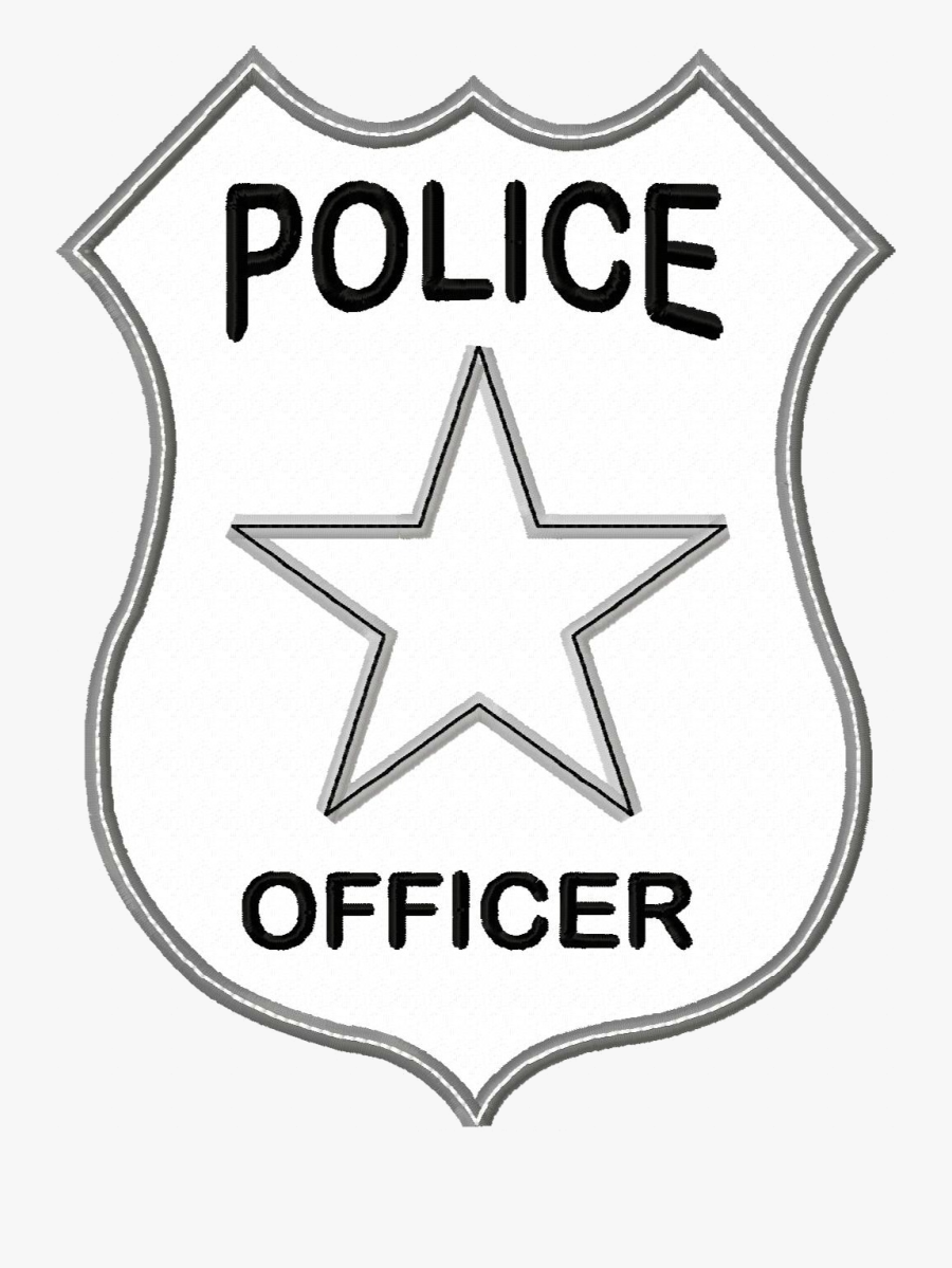 Police Badge Best Clipart Transparent Png - Police Officer Coloring Pages, Transparent Clipart