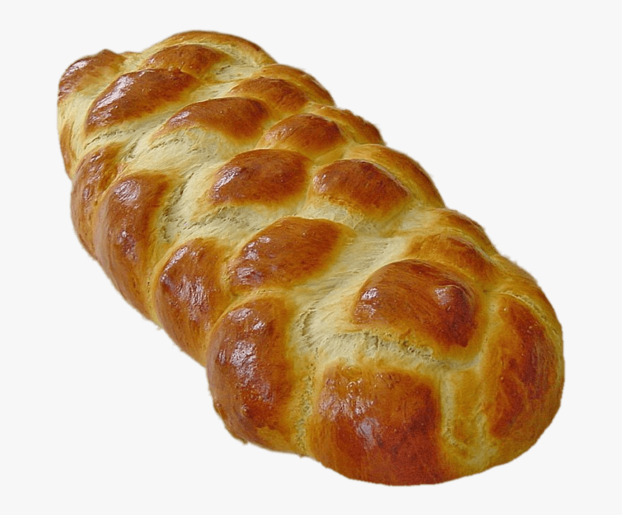 Sweet Braided Bread - German Sweet Bread, Transparent Clipart
