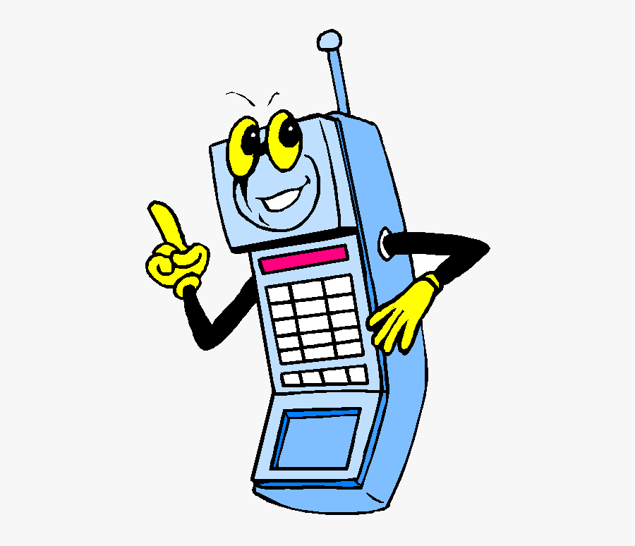 I Tried Calling You A Million Times - First Cell Phone Cartoon, Transparent Clipart