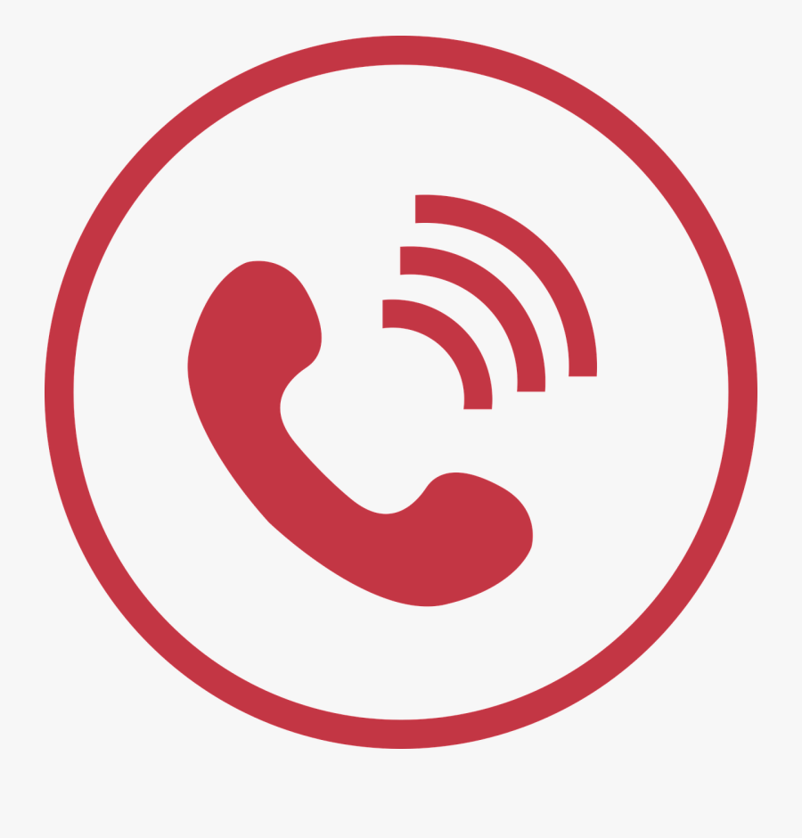 Stop Telemarketers And Scam Calls - Icono Telefono Rojo Png, Transparent Clipart