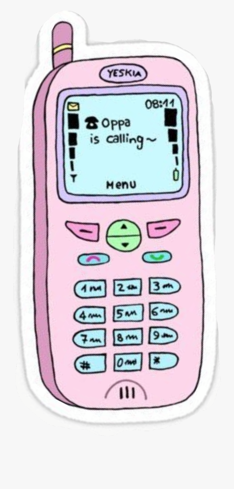 #pastel #pink #phone #aesthetic #aesthetictumblr #aestetic - Pastel Phone Cases, Transparent Clipart