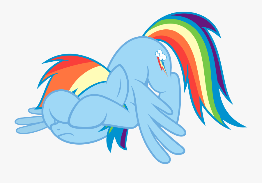 Slb94, Covering Eyes, Embarrassed, Face Down Ass Up, - Rainbow Dash Cover Her Eyes, Transparent Clipart
