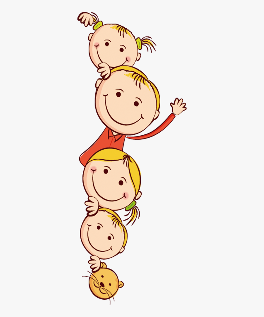 Child Drawing Clip Art - Cartoon Friendship Day, Transparent Clipart